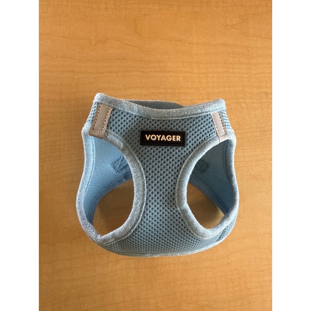 Voyager Step-In Air Dog Harness Light Blue Mesh XXS Reflective‎ Small Pet